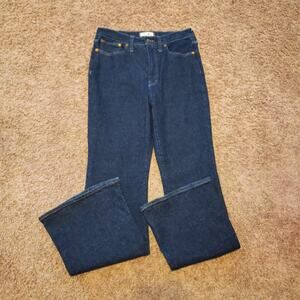 Madewell the perfect vintage flare jean dark wash 29